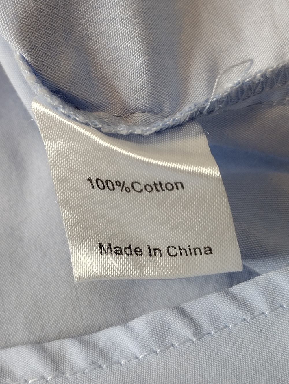 Tuckernuck Light Blue Cotton Business Office Button-Down Shirt Sz XXL - Picture 14 of 16